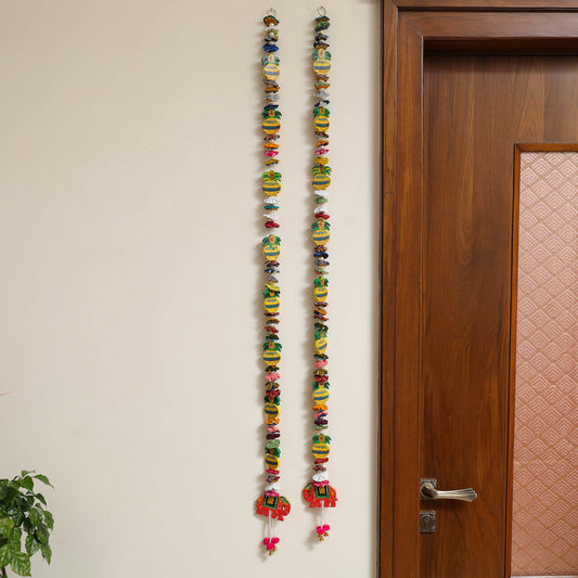 Handmade Bead Work Wall Hanging (set of 2)