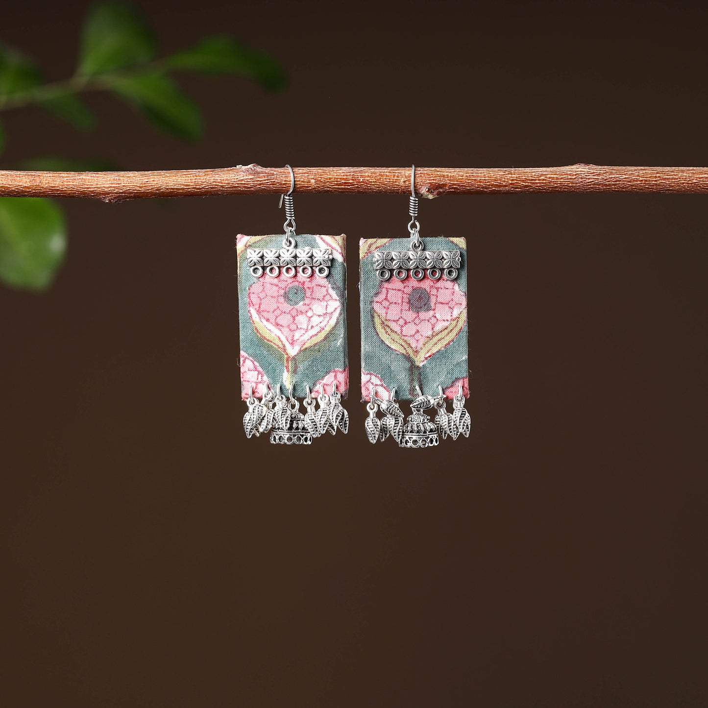 Maeira Handcrafted GS Fabart Earrings