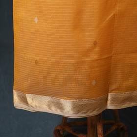 Handloom Maheshwari Silk Buti Unstitched Dress Material: Kurta with Dupatta 14