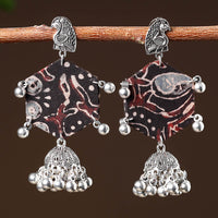 Zoohi Handcrafted GS Fabart Earrings