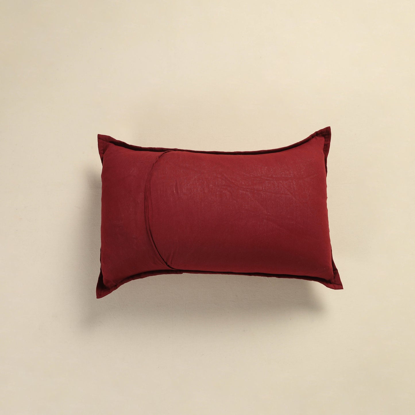 Hand Embroidered Khambadiya Patchwork Pillow Cover 16