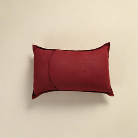 Hand Embroidered Khambadiya Patchwork Pillow Cover 16