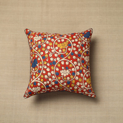 Cotton Kalamkari Printed Cushion Cover (16 x 16 in) 16