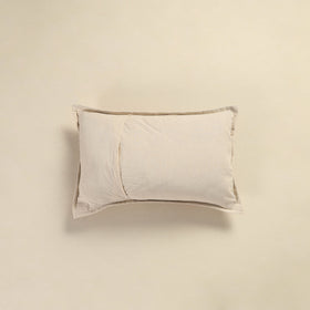 Hand Embroidered Khambadiya Patchwork Pillow Cover 02
