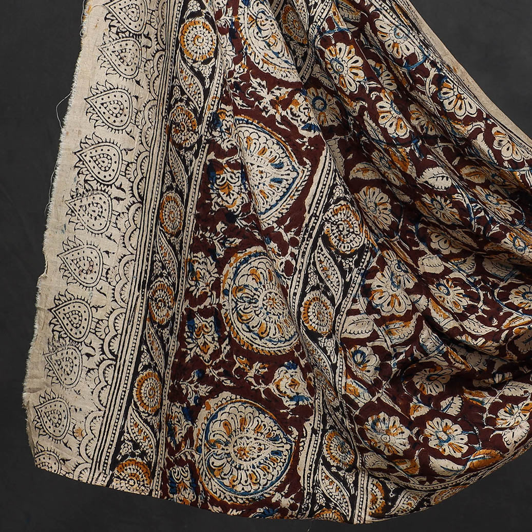 Handprinted extra flared palazzo pants in delightful Kalamkari