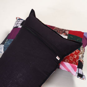 Handcrafted Patchwork Pillow Covers (Set of 2) 03