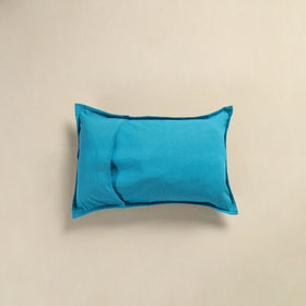 Hand Embroidered Khambadiya Patchwork Pillow Cover 07