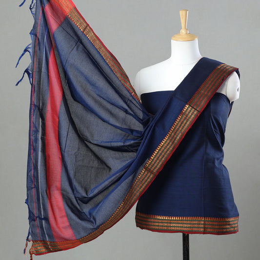 3pc Dharwad Cotton Suit Material Set 28
