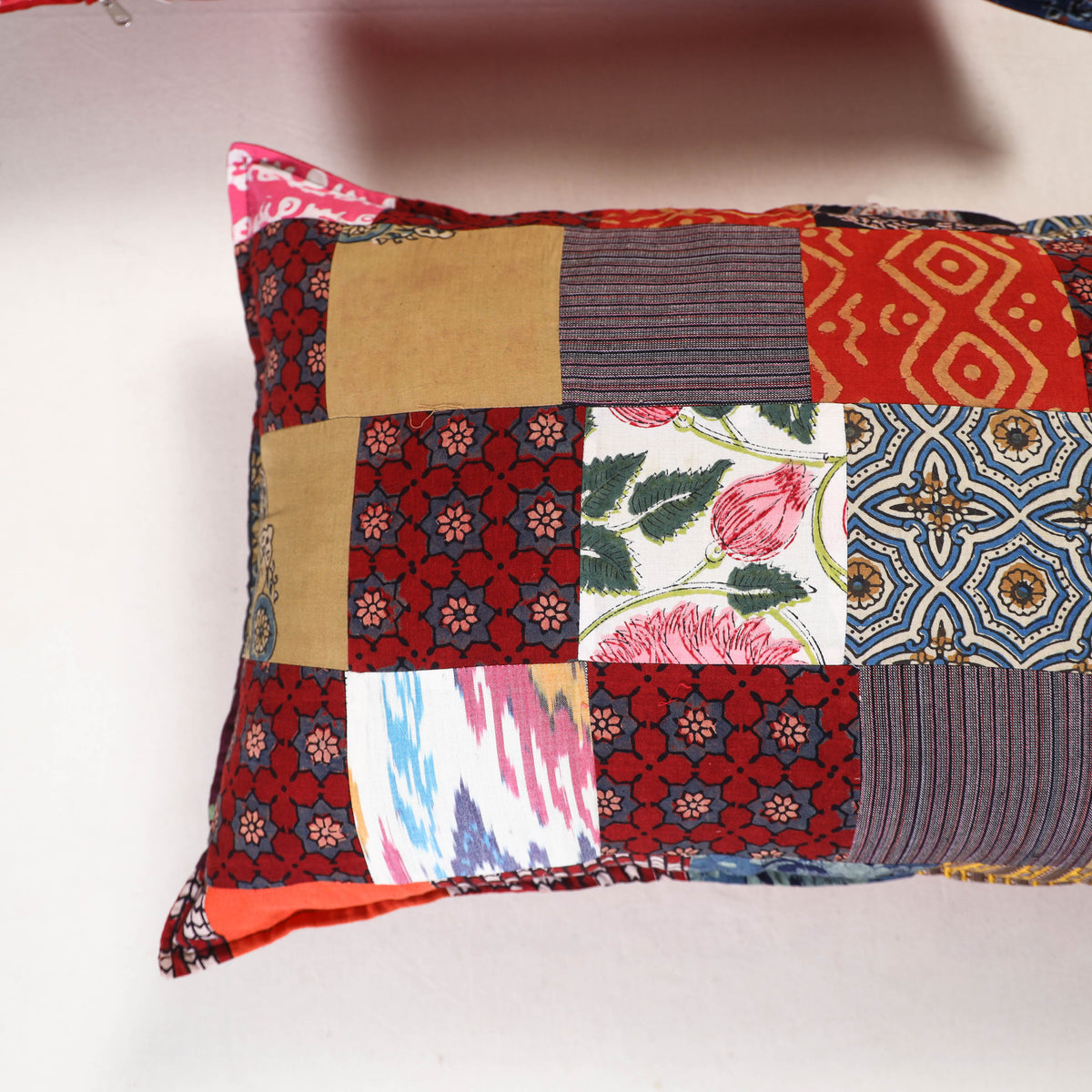 Handcrafted Patchwork Pillow Covers (Set of 2) 05