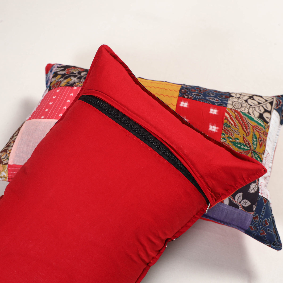 Handcrafted Patchwork Pillow Covers (Set of 2) 05