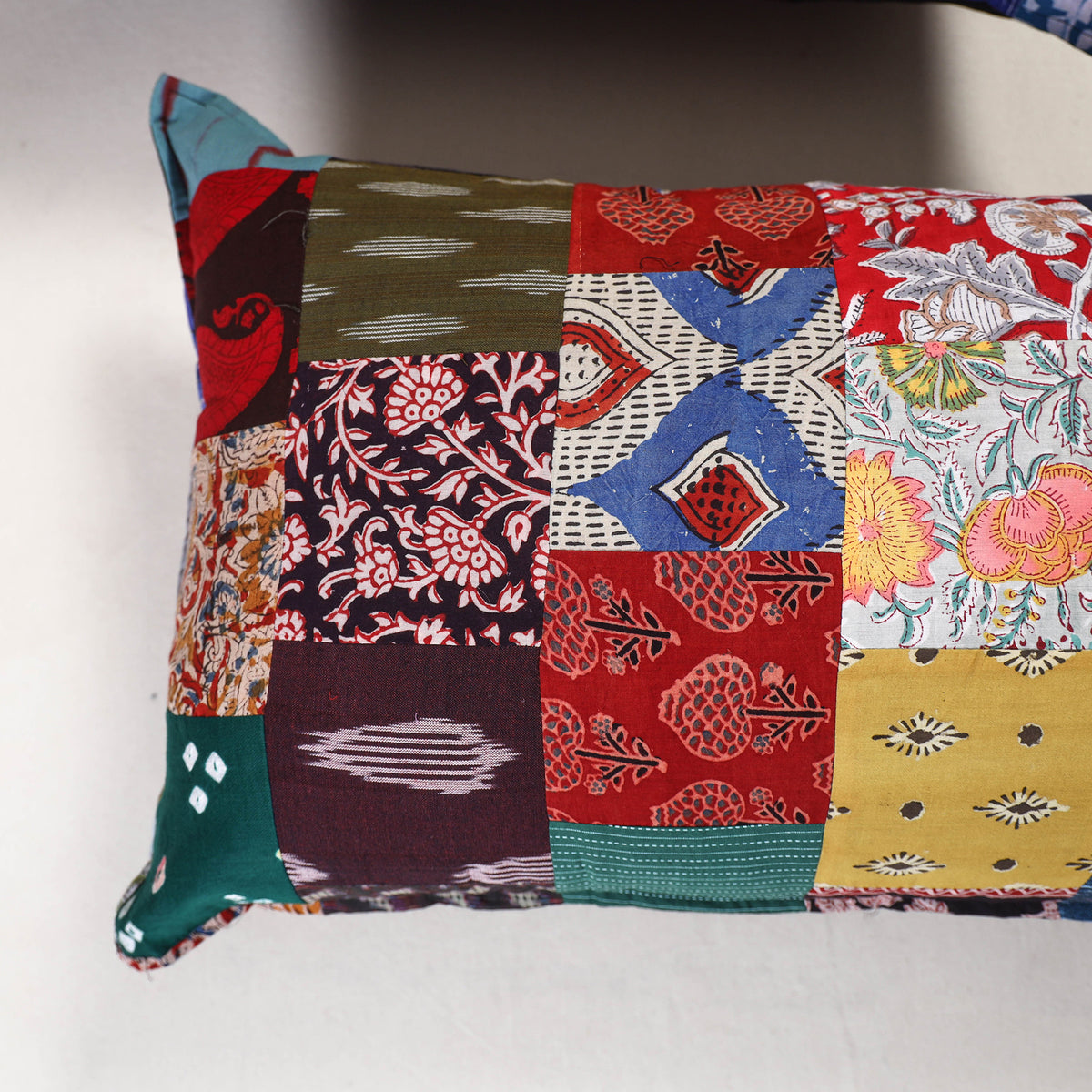 Handcrafted Patchwork Pillow Covers (Set of 2) 06