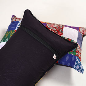 Handcrafted Patchwork Pillow Covers (Set of 2) 06