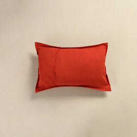 Hand Embroidered Khambadiya Patchwork Pillow Cover 12