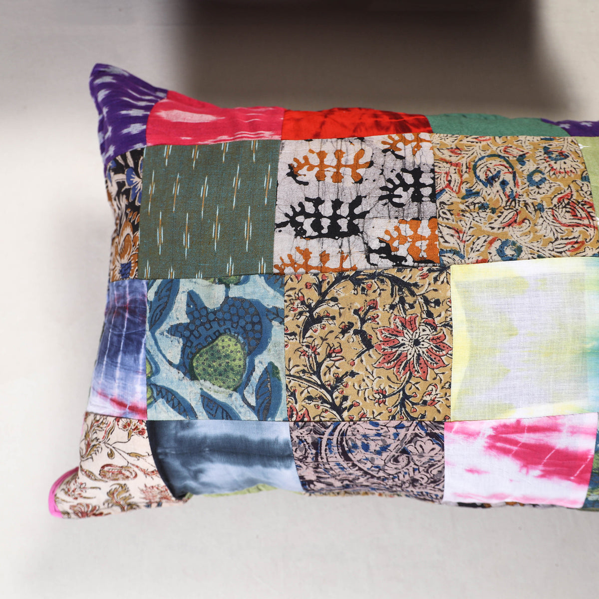 Handcrafted Patchwork Pillow Covers (Set of 2) 07