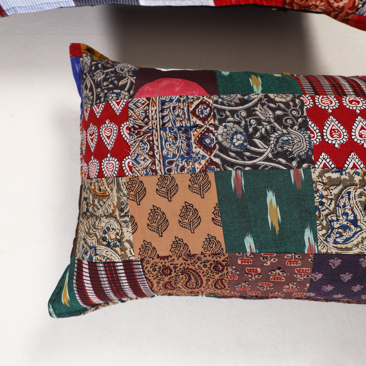 Handcrafted Patchwork Pillow Covers (Set of 2) 08