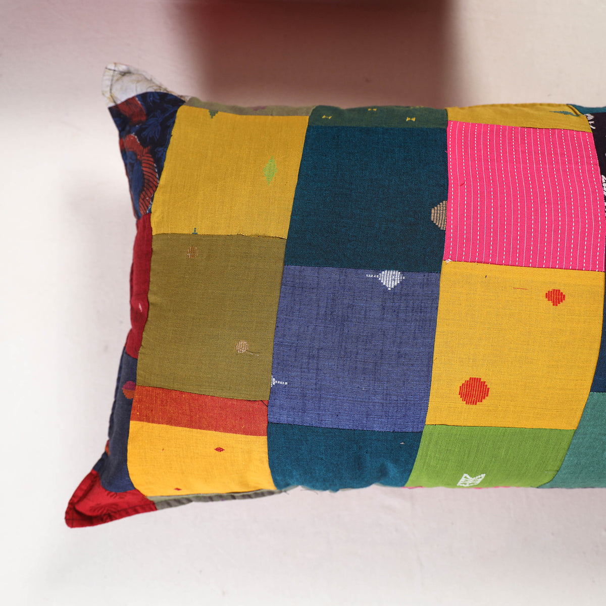 Handcrafted Patchwork Pillow Covers (Set of 2) 09