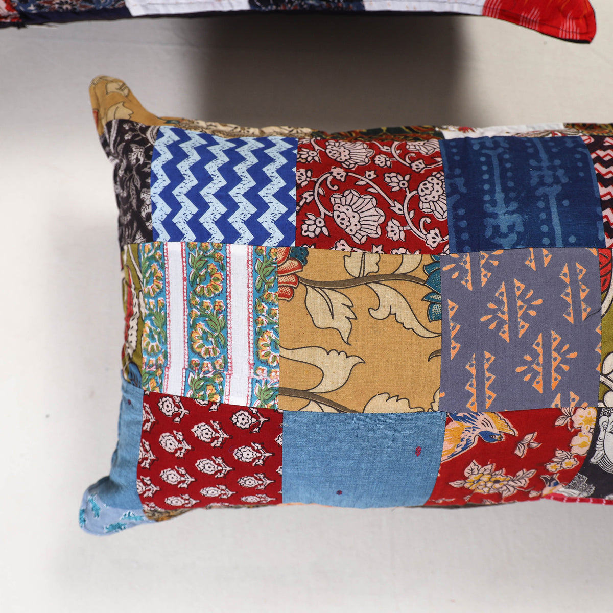 Handcrafted Patchwork Pillow Covers (Set of 2) 10