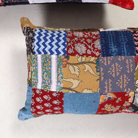 Handcrafted Patchwork Pillow Covers (Set of 2) 10