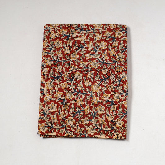 Kalamkari Block Printed Cotton Precut Fabric (1.4 meter) 78