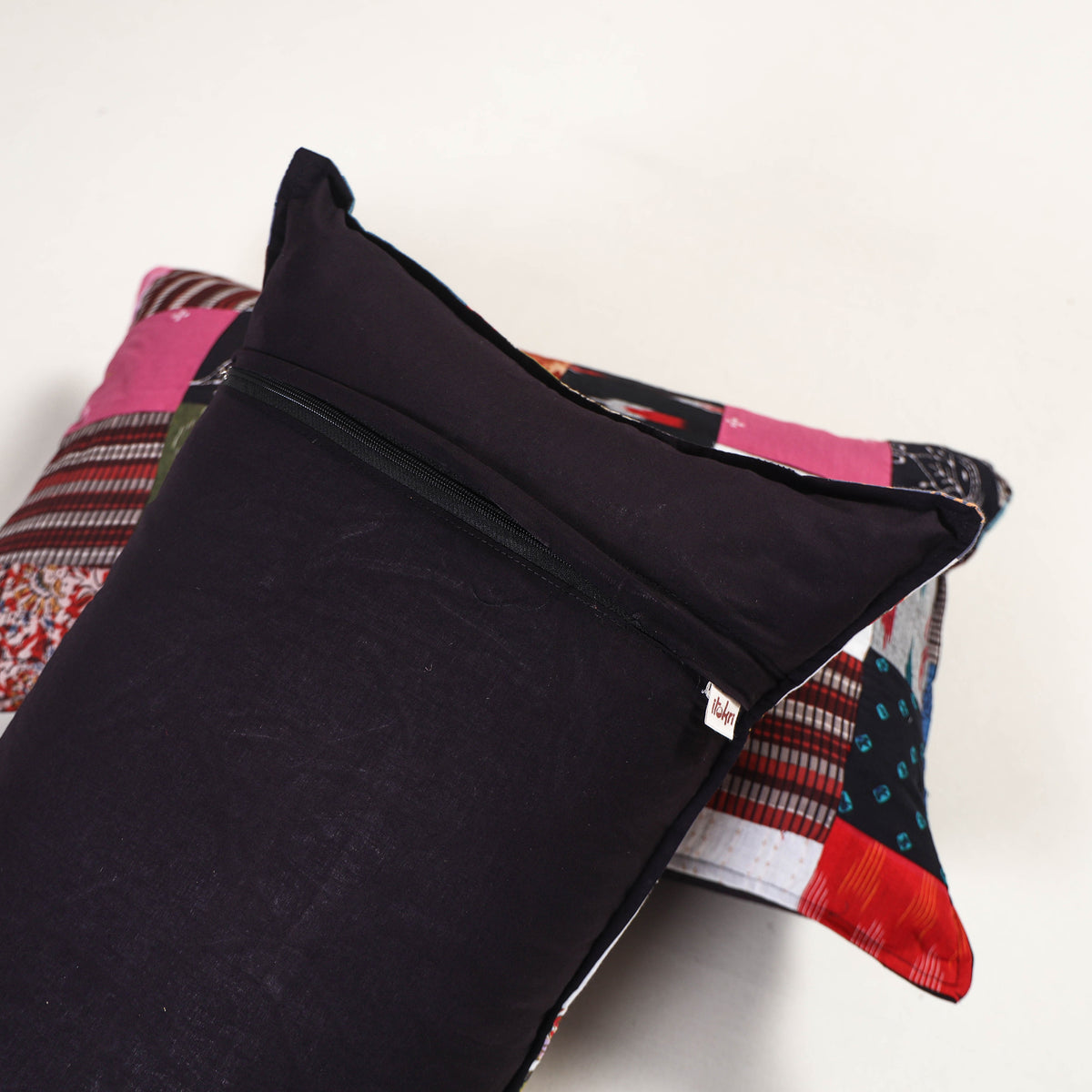 Handcrafted Patchwork Pillow Covers (Set of 2) 10