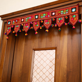  Handmade Mirror Work Kutch Embroidery Toran 