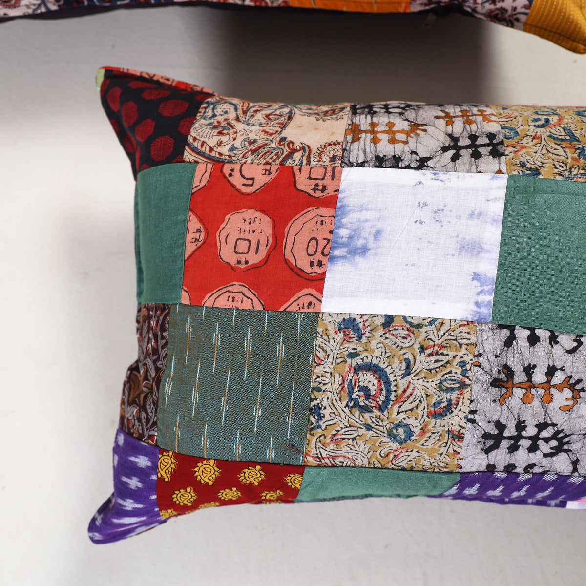 Handcrafted Patchwork Pillow Covers (Set of 2) 11