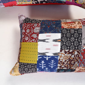 Handcrafted Patchwork Pillow Covers (Set of 2) 12