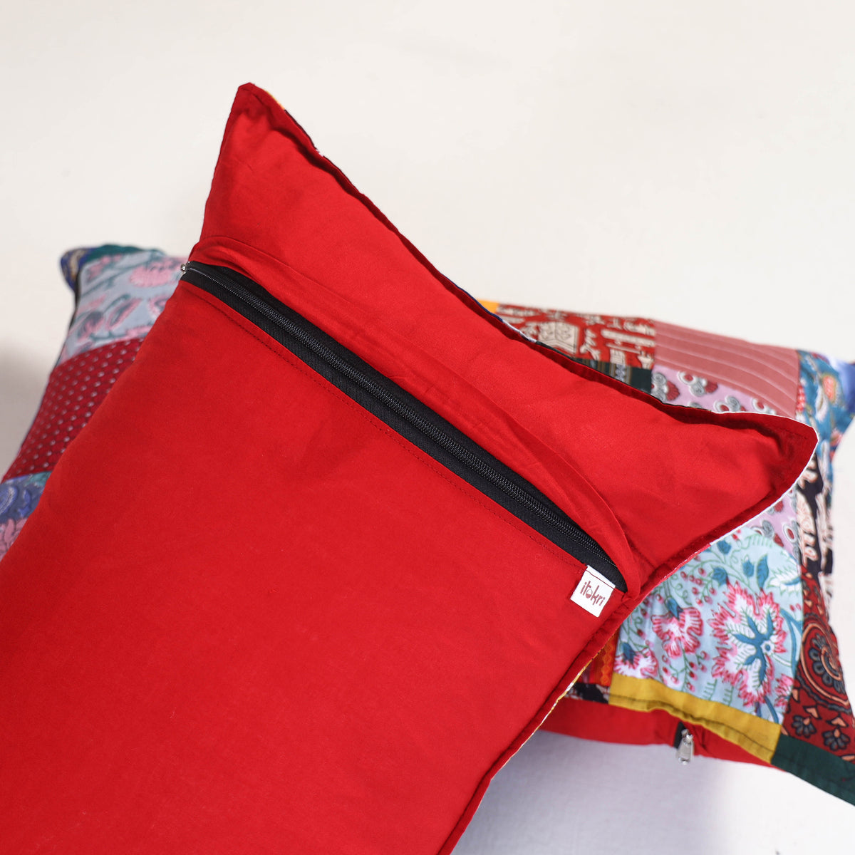 Handcrafted Patchwork Pillow Covers (Set of 2) 14