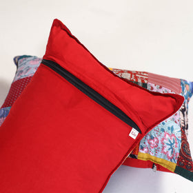 Handcrafted Patchwork Pillow Covers (Set of 2) 14