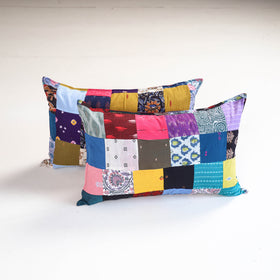 Handcrafted Patchwork Pillow Covers (Set of 2) 15