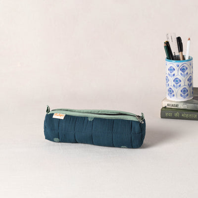Handcrafted Quilted Pencil Pouch 10