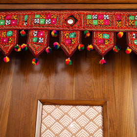  Handmade Mirror Work Kutch Embroidery Toran 