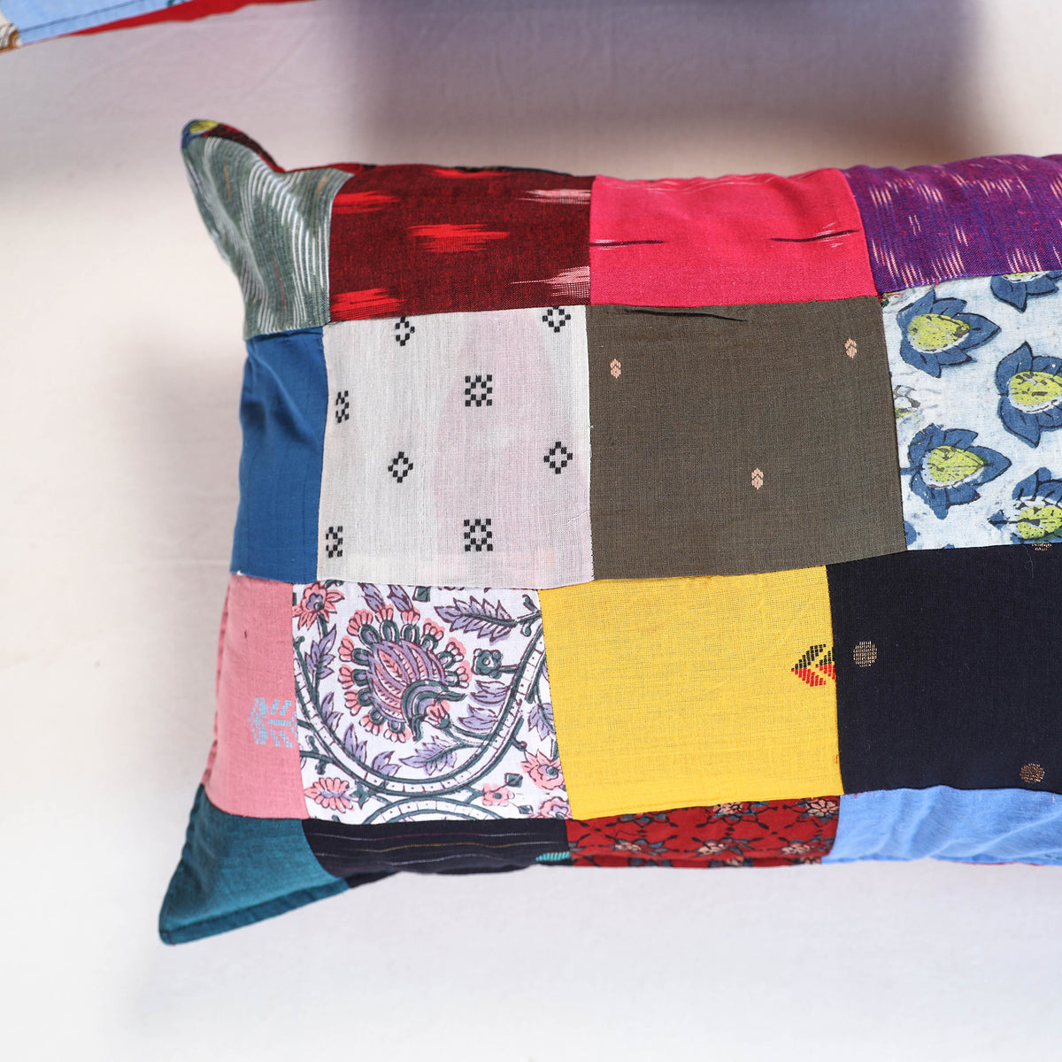 Handcrafted Patchwork Pillow Covers (Set of 2) 15