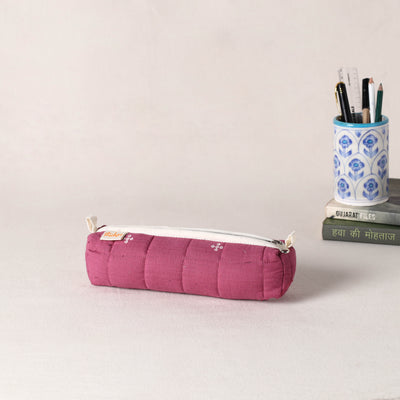 Handcrafted Quilted Pencil Pouch 01