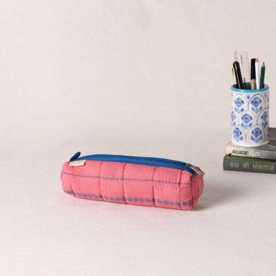 Handcrafted Quilted Pencil Pouch 04
