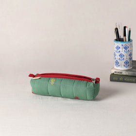 Handcrafted Quilted Pencil Pouch 05