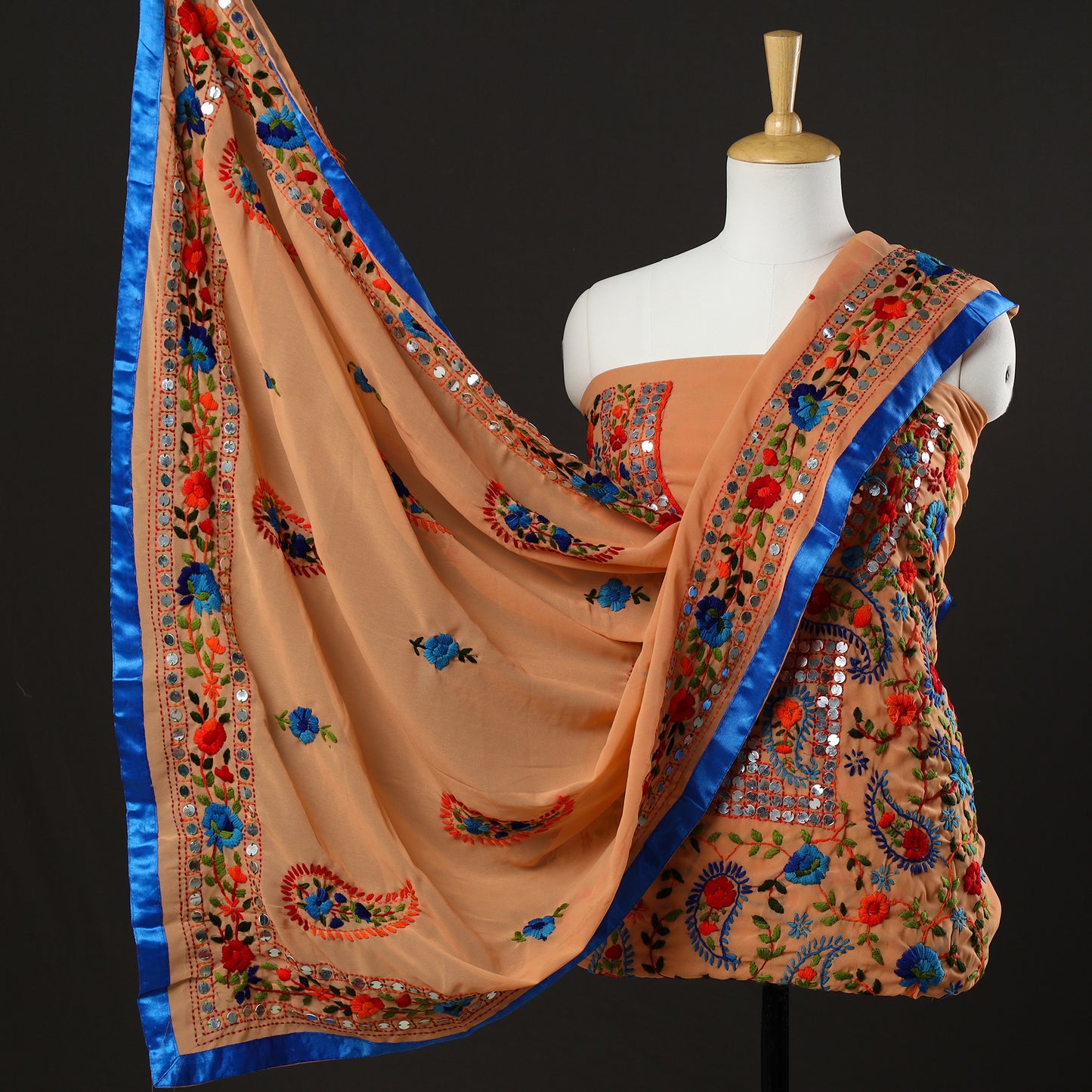 Phulkari Dress Material