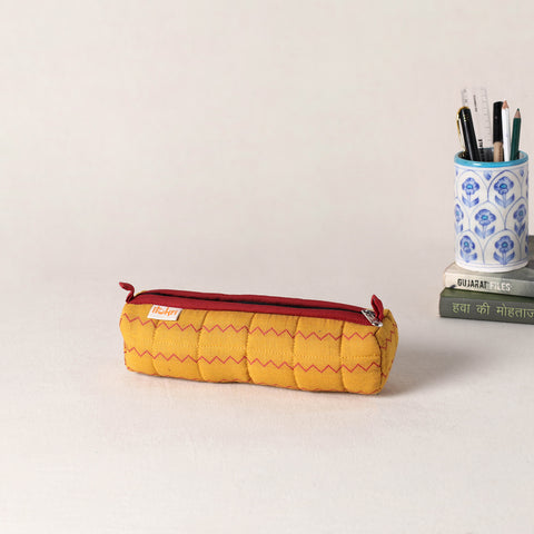 Handcrafted Quilted Pencil Pouch 08