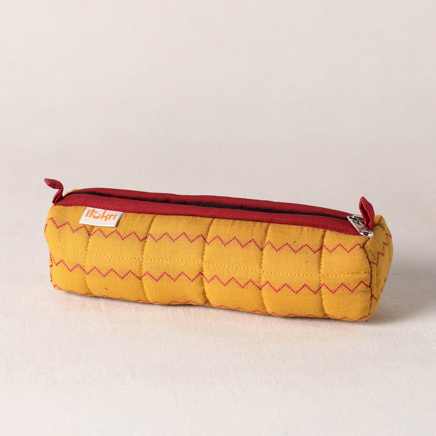 Handcrafted Quilted Pencil Pouch 08