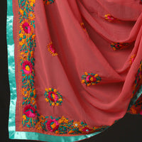 Phulkari Embroidery Dress Material 