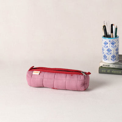 Handcrafted Quilted Pencil Pouch 13