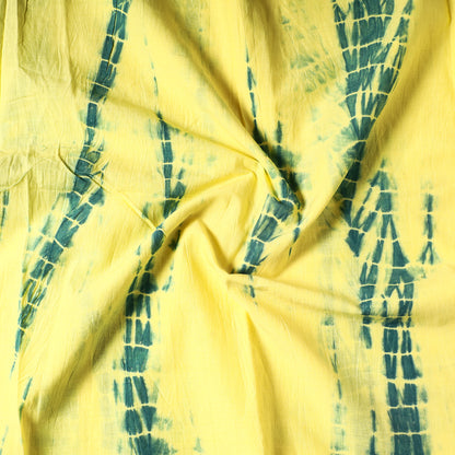 Yellow - Shibori Tie-Dye Cotton Precut Fabric (1 Meter)