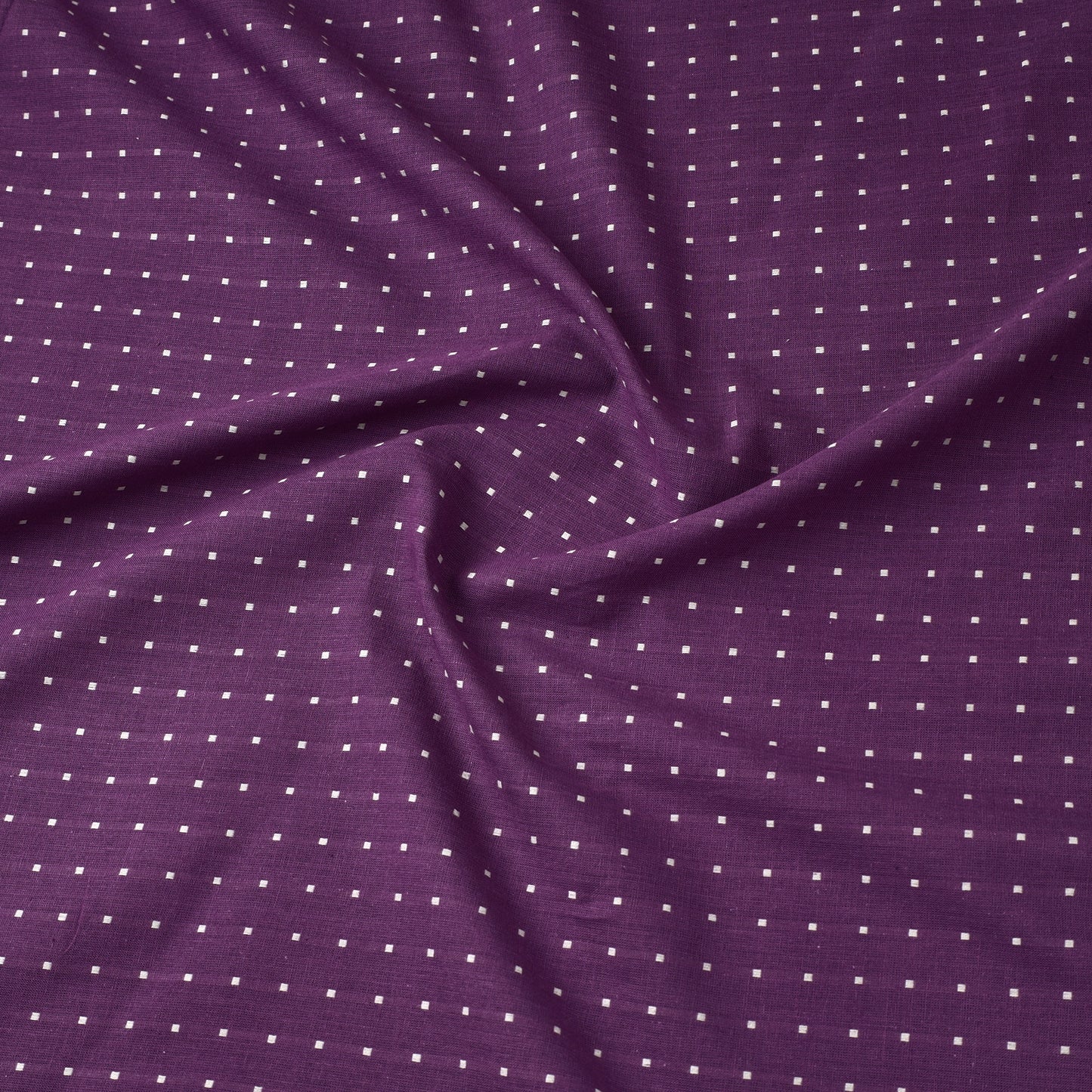 Purple - Jacquard Prewashed Cotton Fabric 02