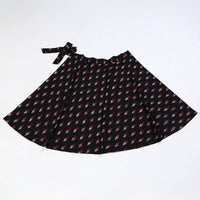 Handmade Cotton Wrap Around Pochampally Ikat Skirt 23