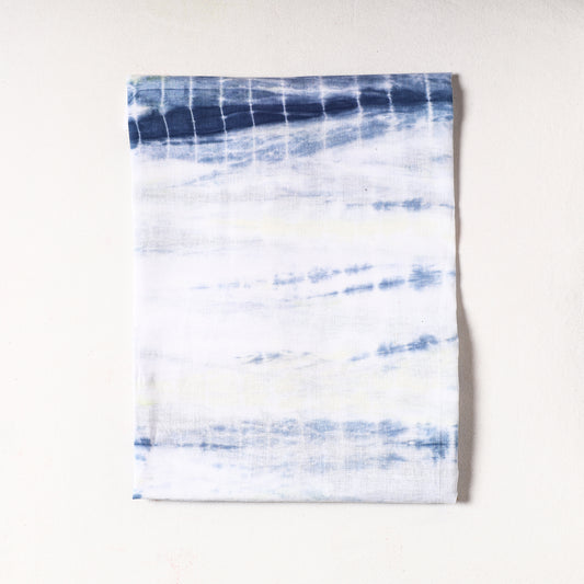 Blue - Shibori Tie-Dye Cotton Precut Fabric (1 Meter)