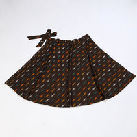 Handmade Cotton Wrap Around Pochampally Ikat Skirt 29