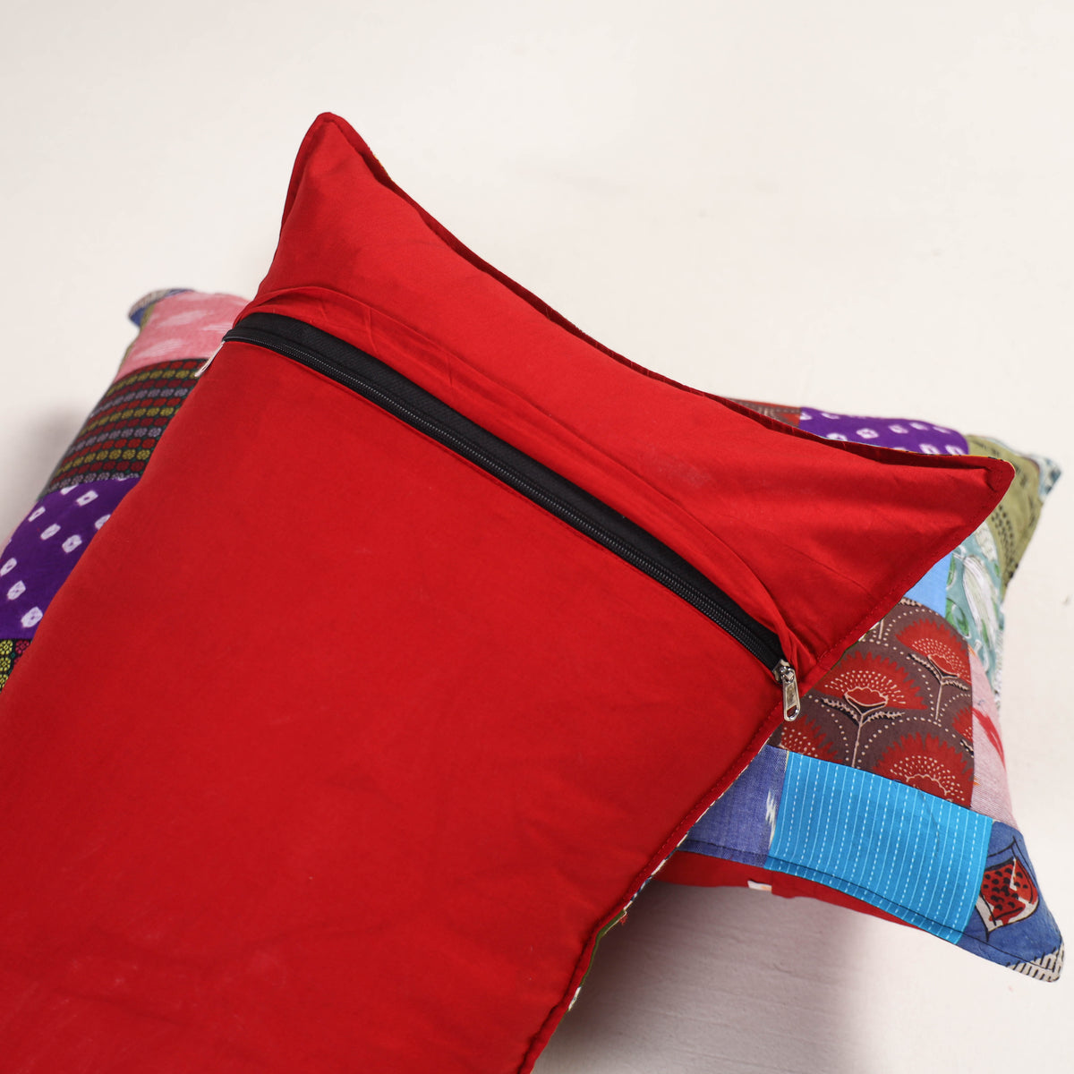 Handcrafted Patchwork Pillow Covers (Set of 2) 24