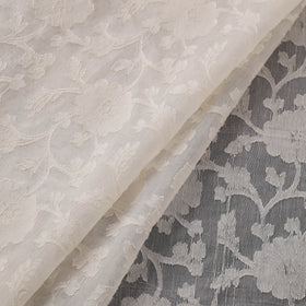 Banarasi Handwoven Cutwork Buti Cotton Fabric 01