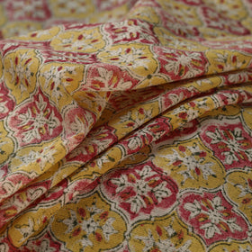 Buy Multicolor Sanganeri Block Print Pure Wool Fabric Online