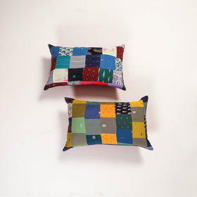 Handcrafted Patchwork Pillow Covers (Set of 2) 25